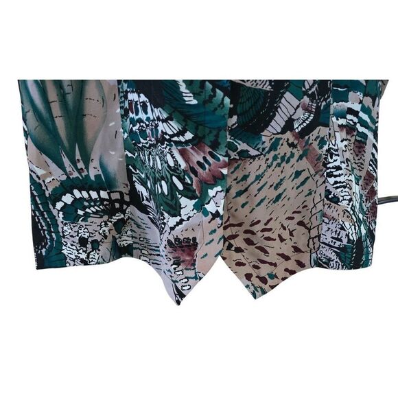 Vintage Che Studio Multi-Color Abstract Print Blouse office wear 90's Academia - Picture 4 of 9